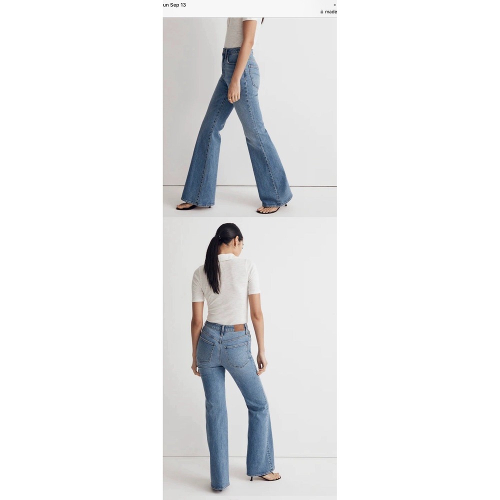 Madewell Vintage Inspired Flare Jeans Size 28